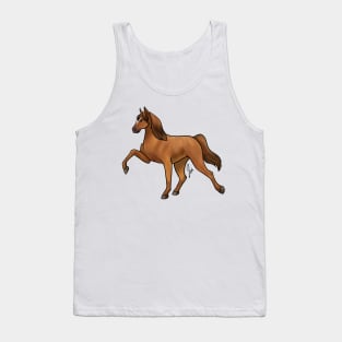 Horse - Tennessee Walker - Chestnut Tank Top